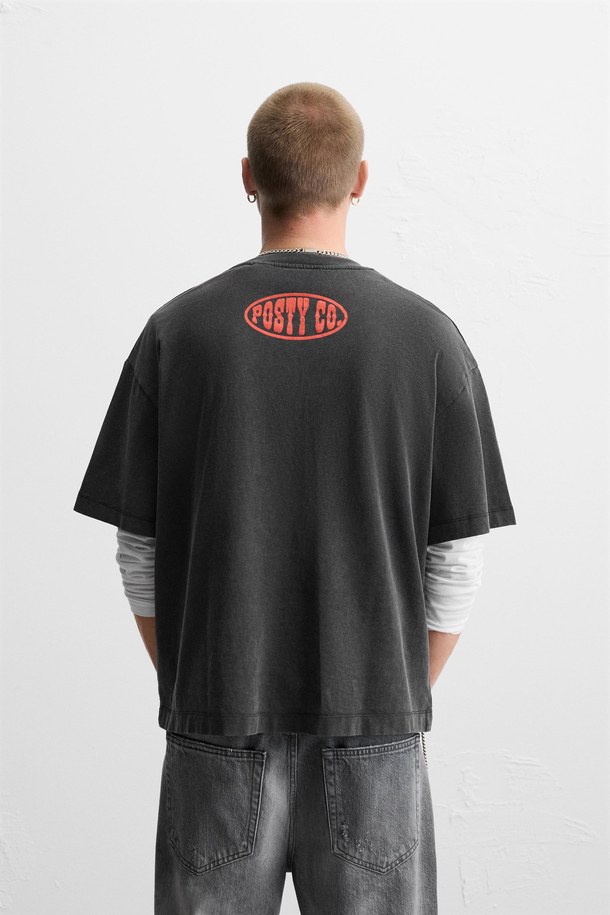 【ZARA】ポスト・マローン グラフィックTシャツ 1277/420/251 org.jpg
