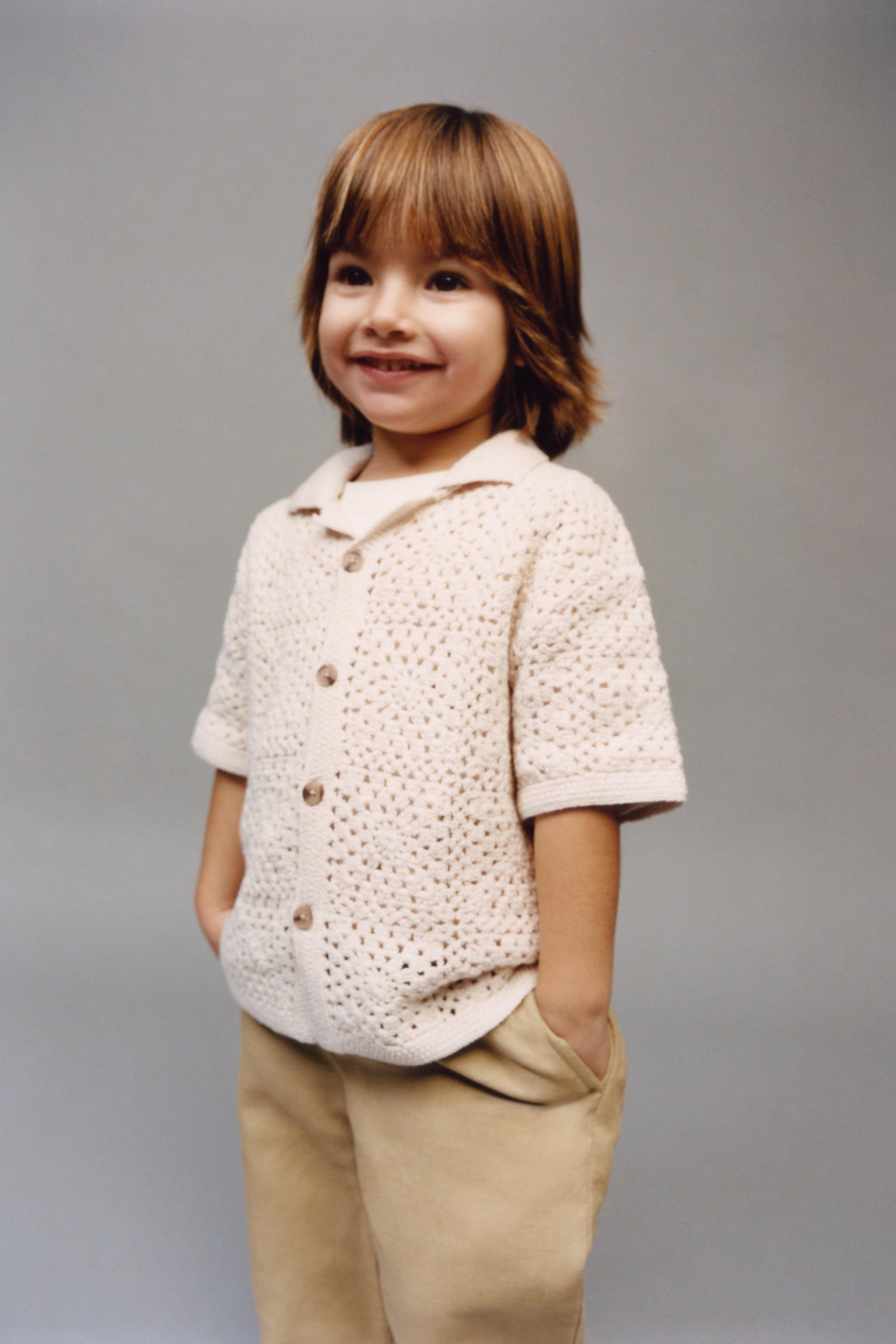 CROCHET KNIT SHIRT