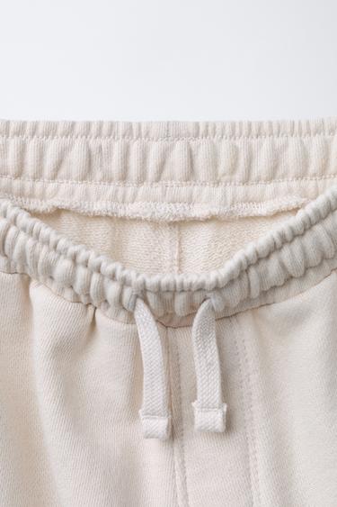 GRAFFITI PRINT JOGGER TROUSERS - Light grey by Zara - Image 2