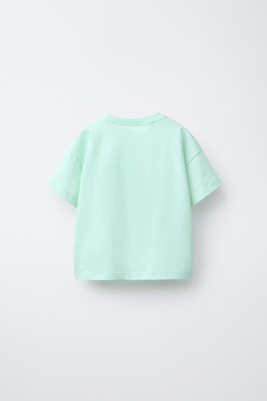 T-SHIRT IMPRIMÉ MICKEY MOUSE AND FRIENDS © DISNEY - Vert d'eau de Zara - Image 1