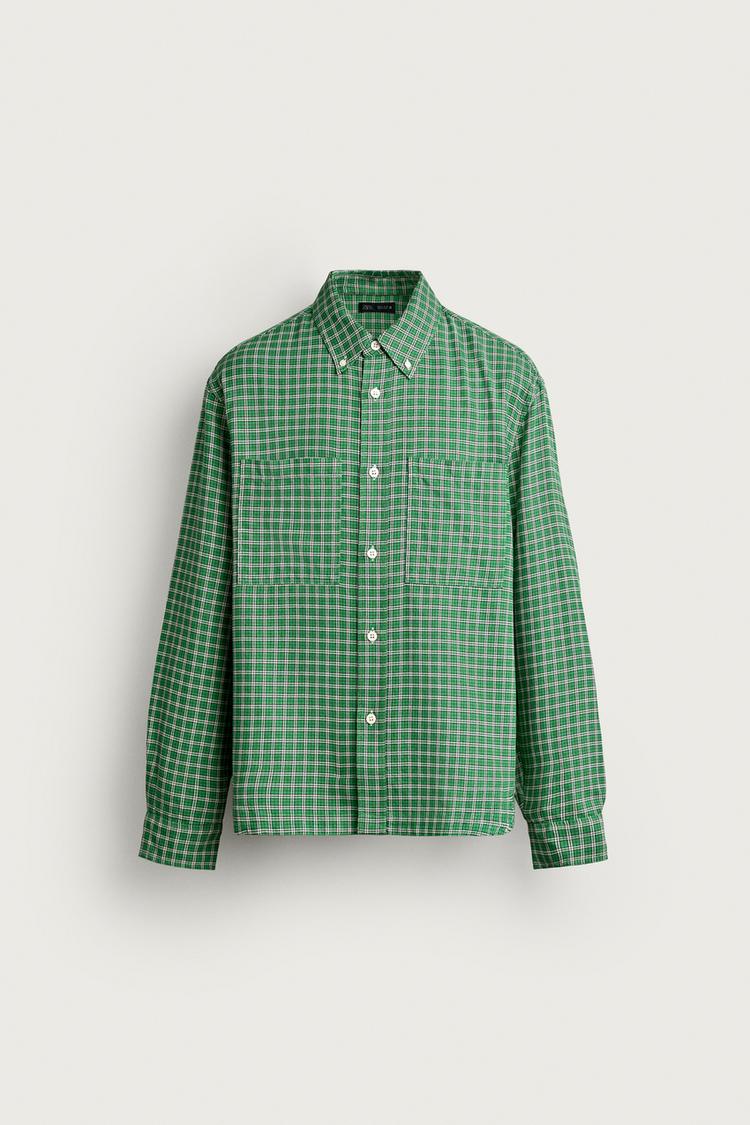 RELAXED FIT CHECK SHIRT