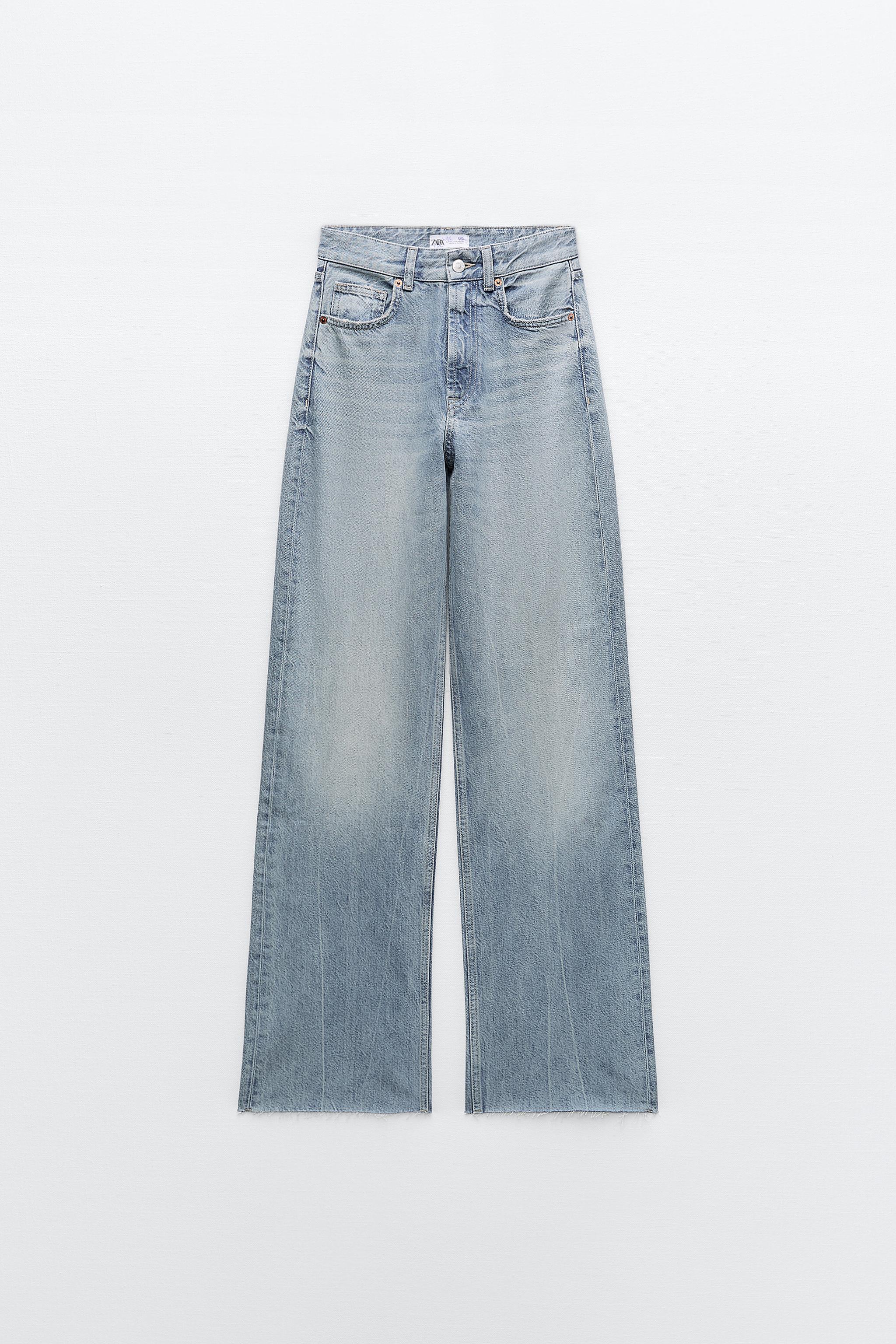 CROPPED FLARE MID-RISE JEANS, ZARA Germany