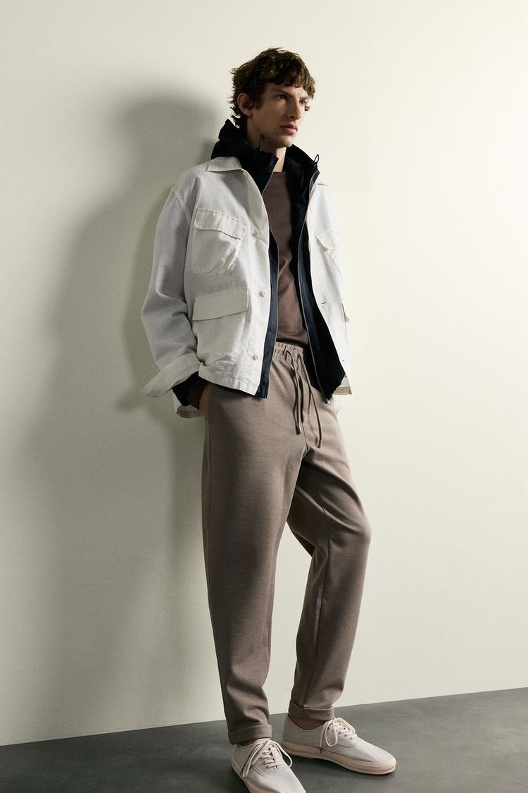 Pantalones jogger de cintura fácil cuidado 6