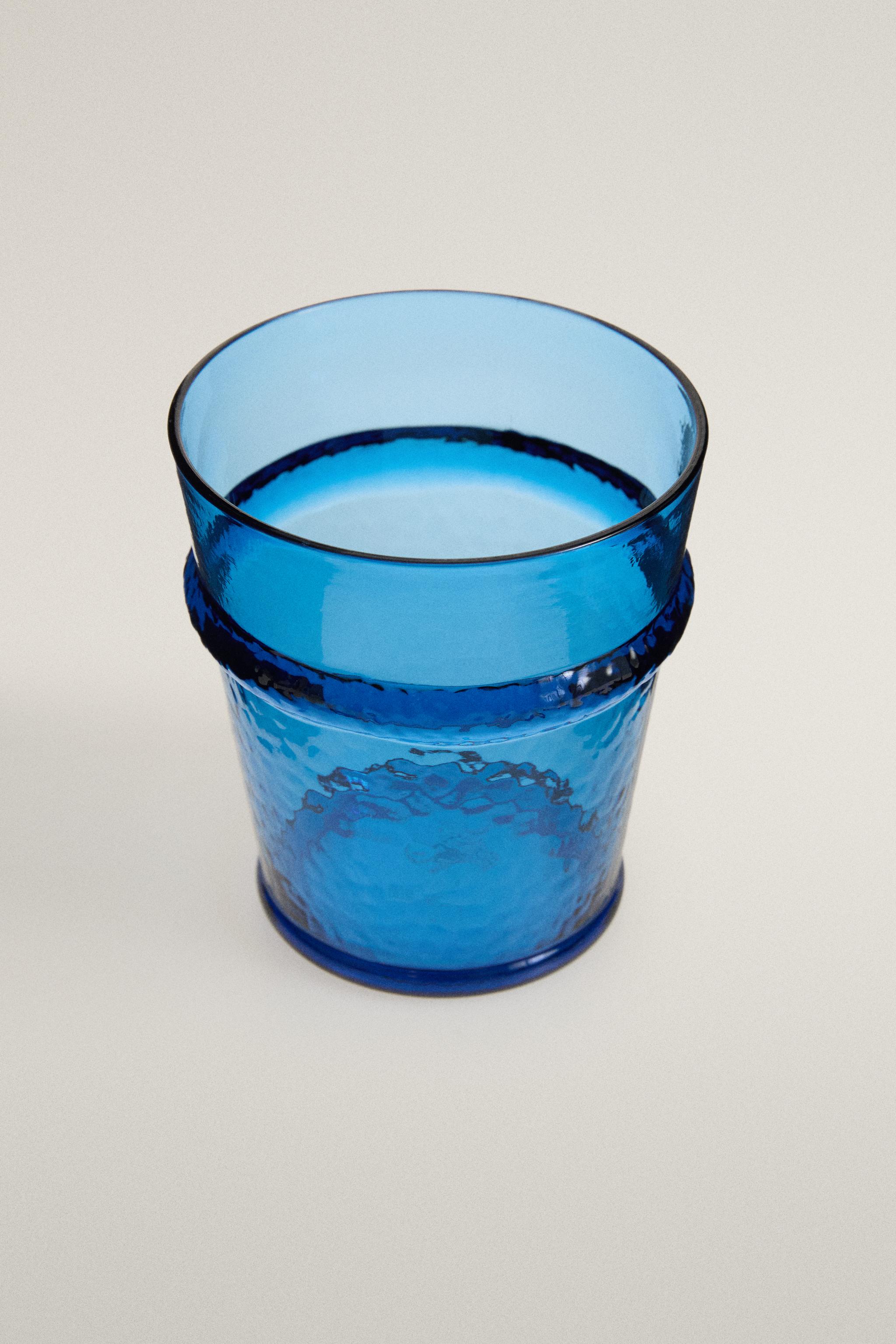 BLUE ACRYLIC TUMBLER — Blue