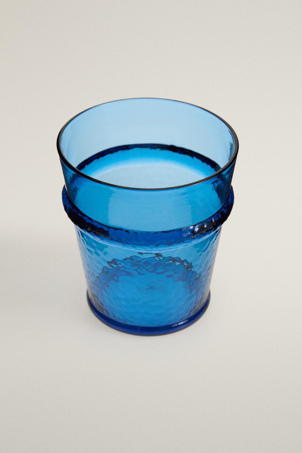 BLUE ACRYLIC TUMBLER — Blue