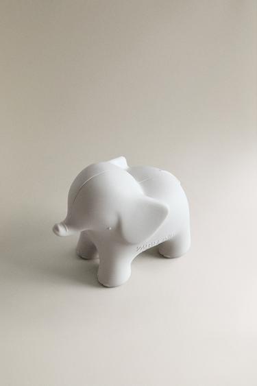 SILICONE ELEPHANT RATTLE - Grey by Zara - Image 1
