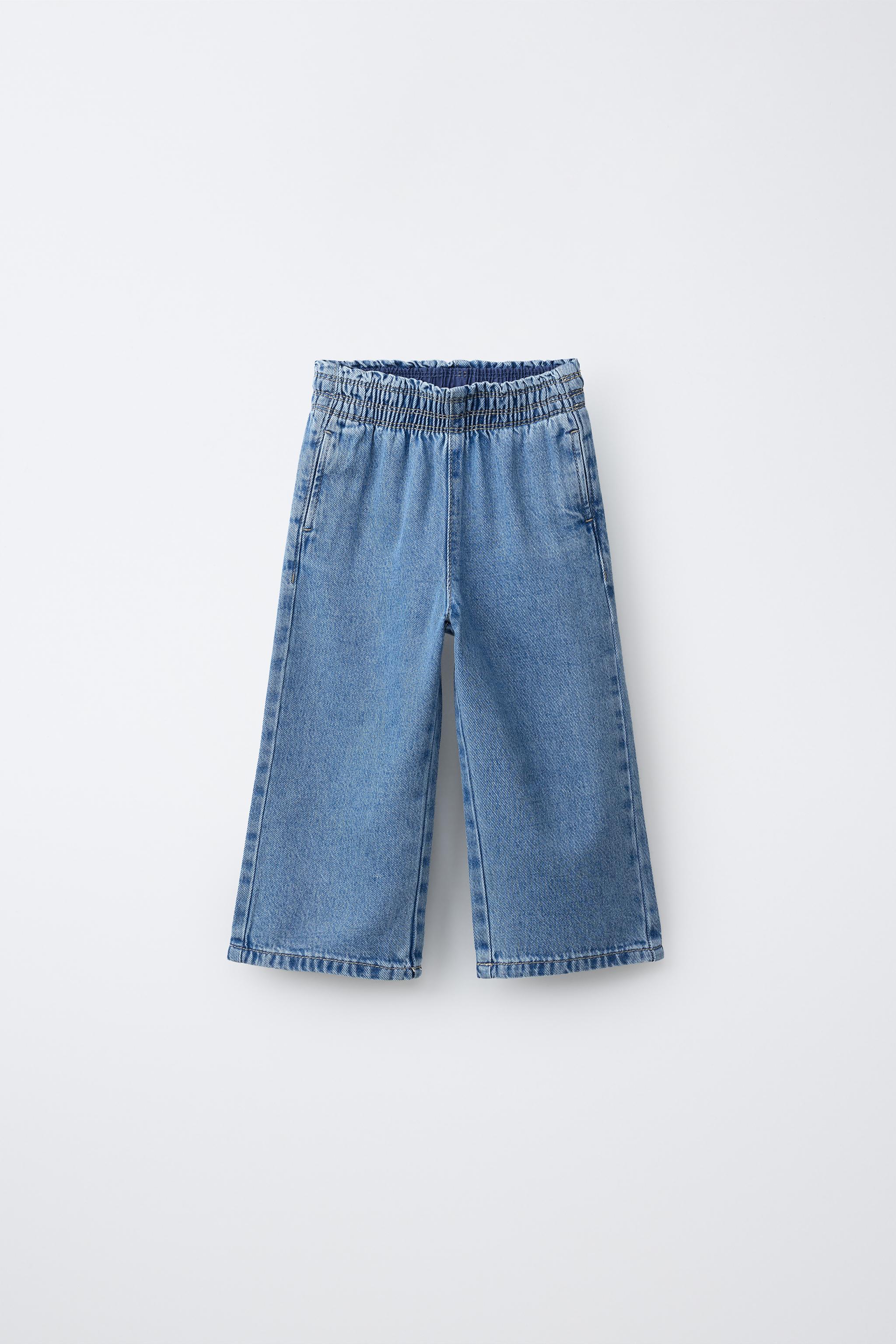 ワイドレッグデニムパンツ - ライトブルー | ZARA Japan / 日本