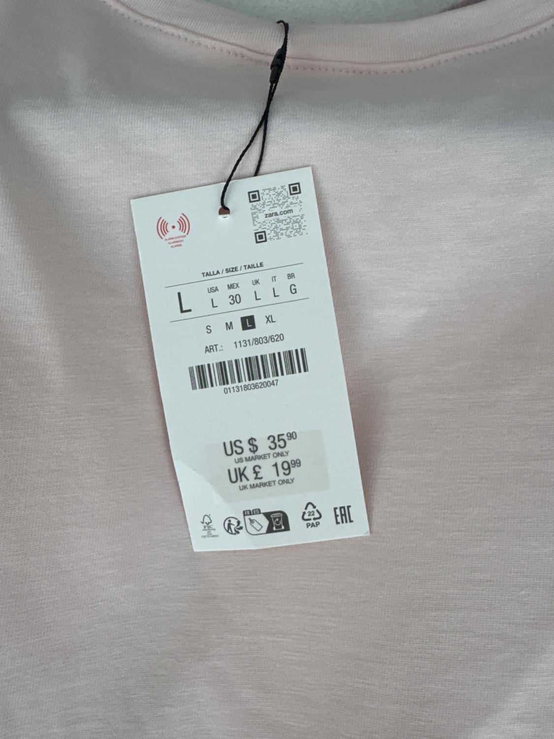 T-SHIRT WITH RAISED ROSES - Image 3