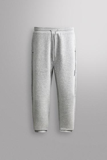 PANTALÓN TÉCNICO DE CHÁNDAL - Gris vigoré de Zara