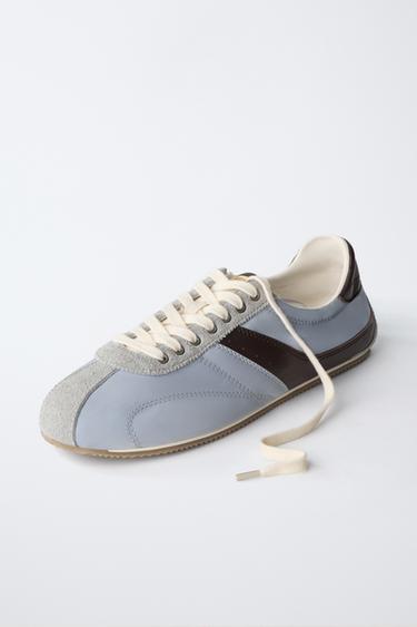 CONTRAST TRAINERS - Grey by Zara - Image 2