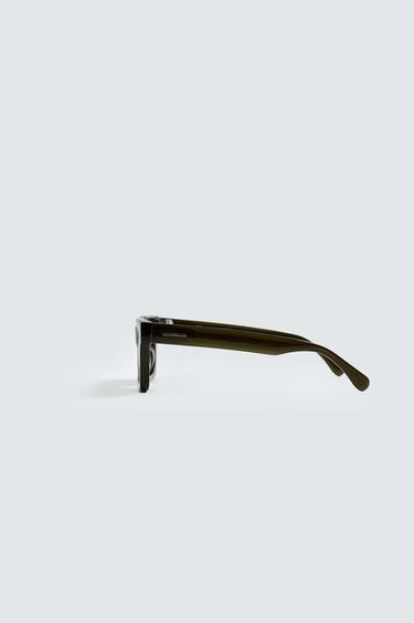 LUNETTES DE SOLEIL CARRÉES - Vert de Zara - Image 4