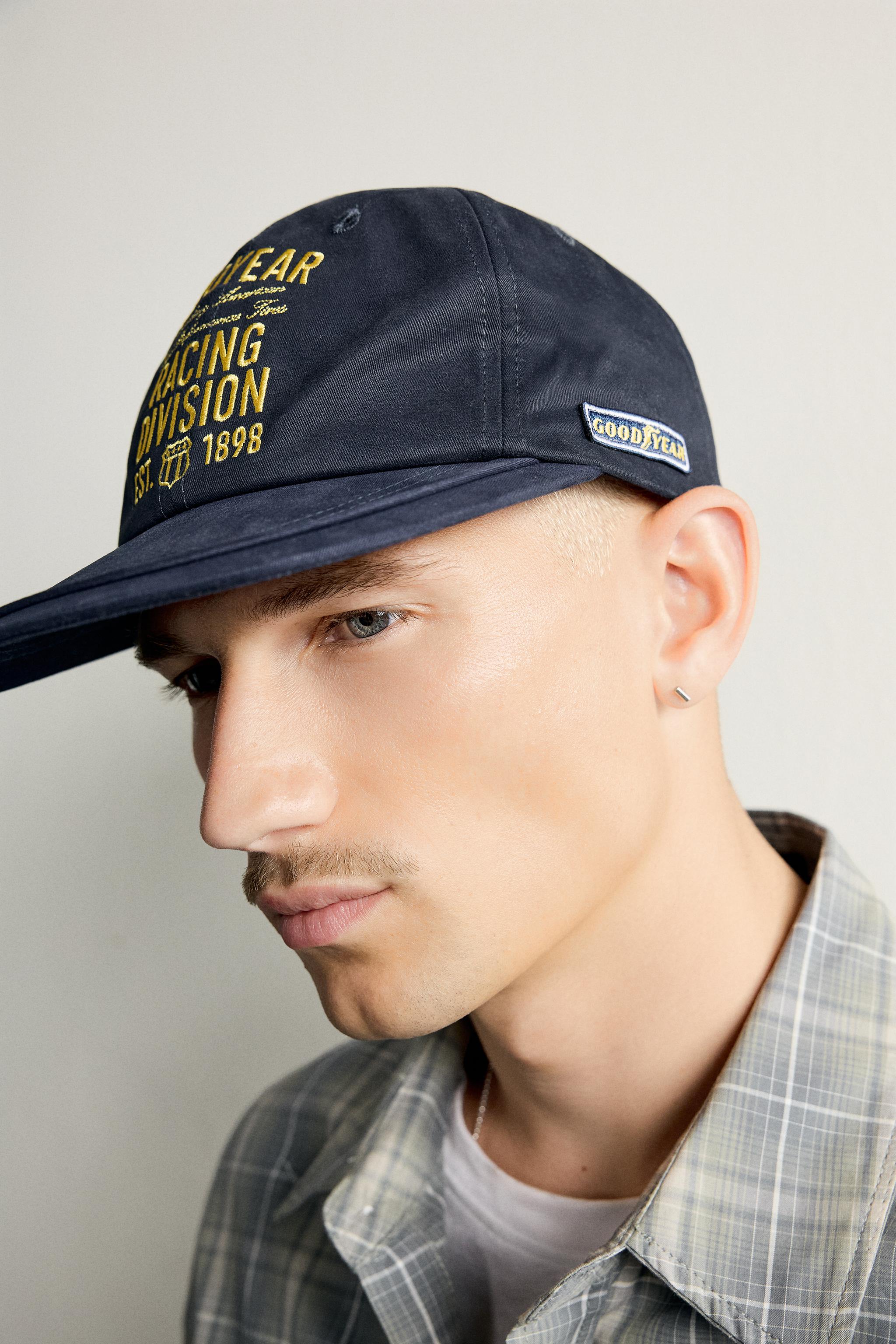 GOODYEAR® EMBROIDERED FLAT VISOR CAP