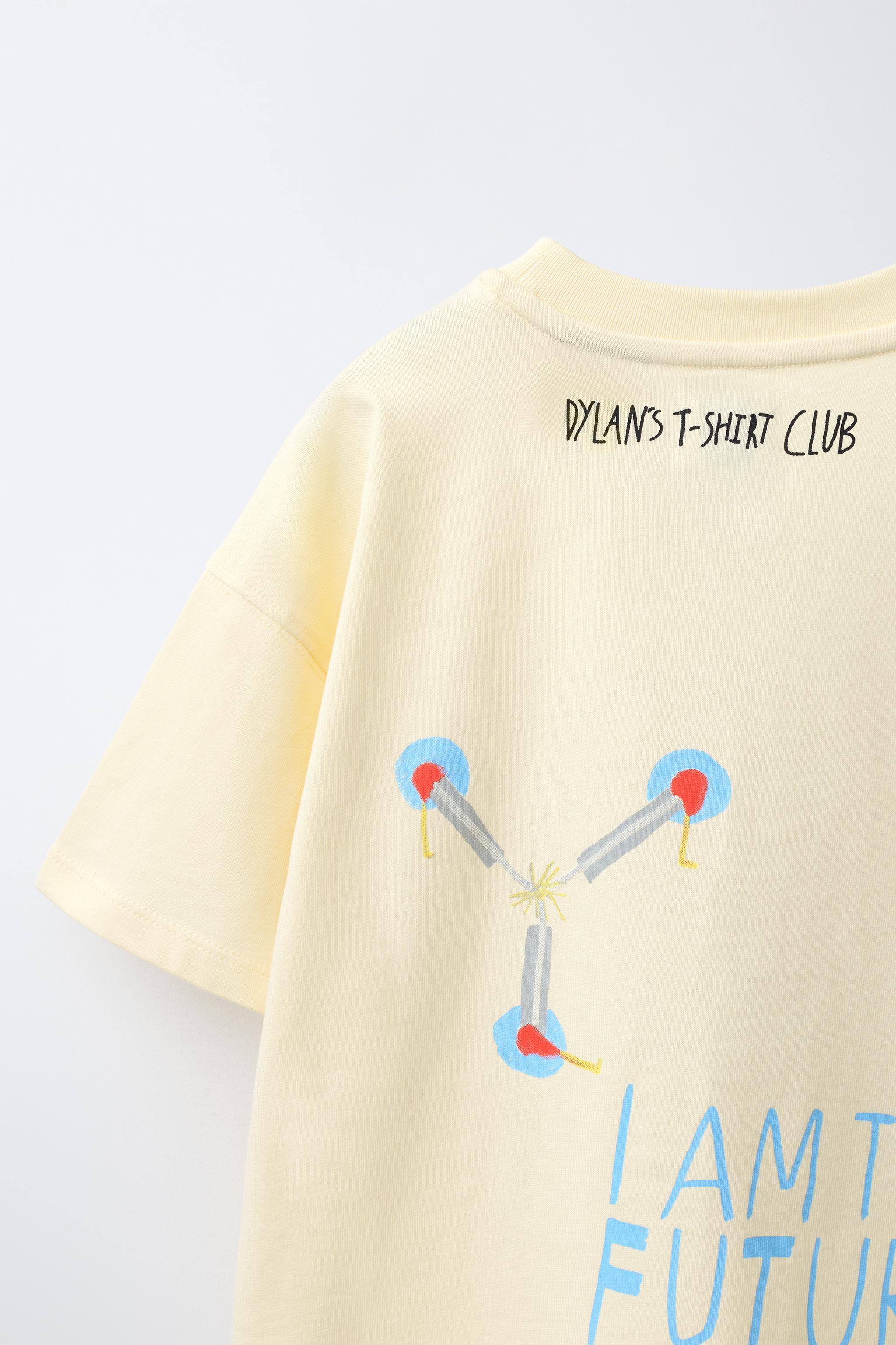 BACK TO THE FUTURE© ILLUSTRATION T-SHIRT X DYLAN´S CLUB ZARA