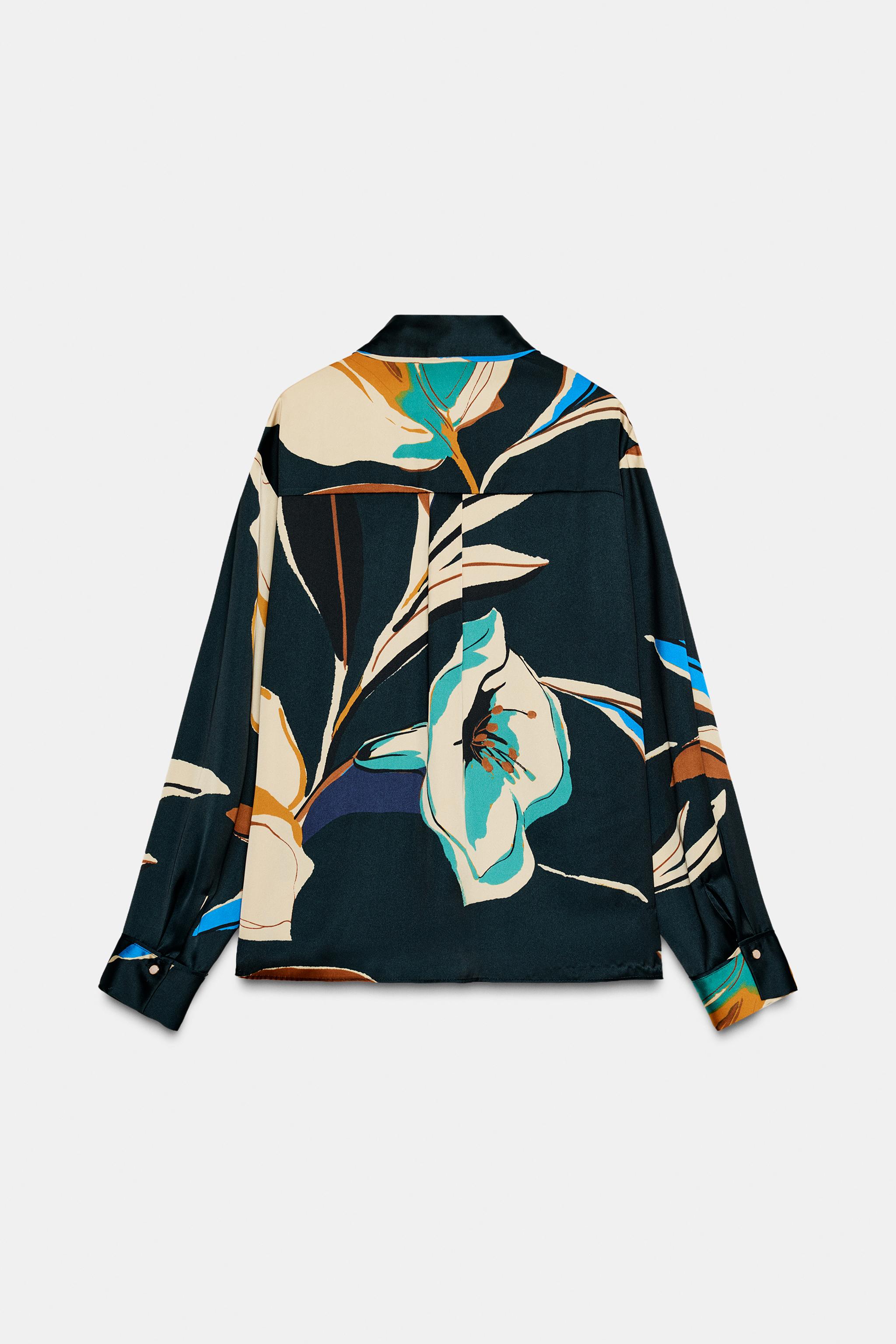 CHEMISE FLUIDE IMPRIMÉE