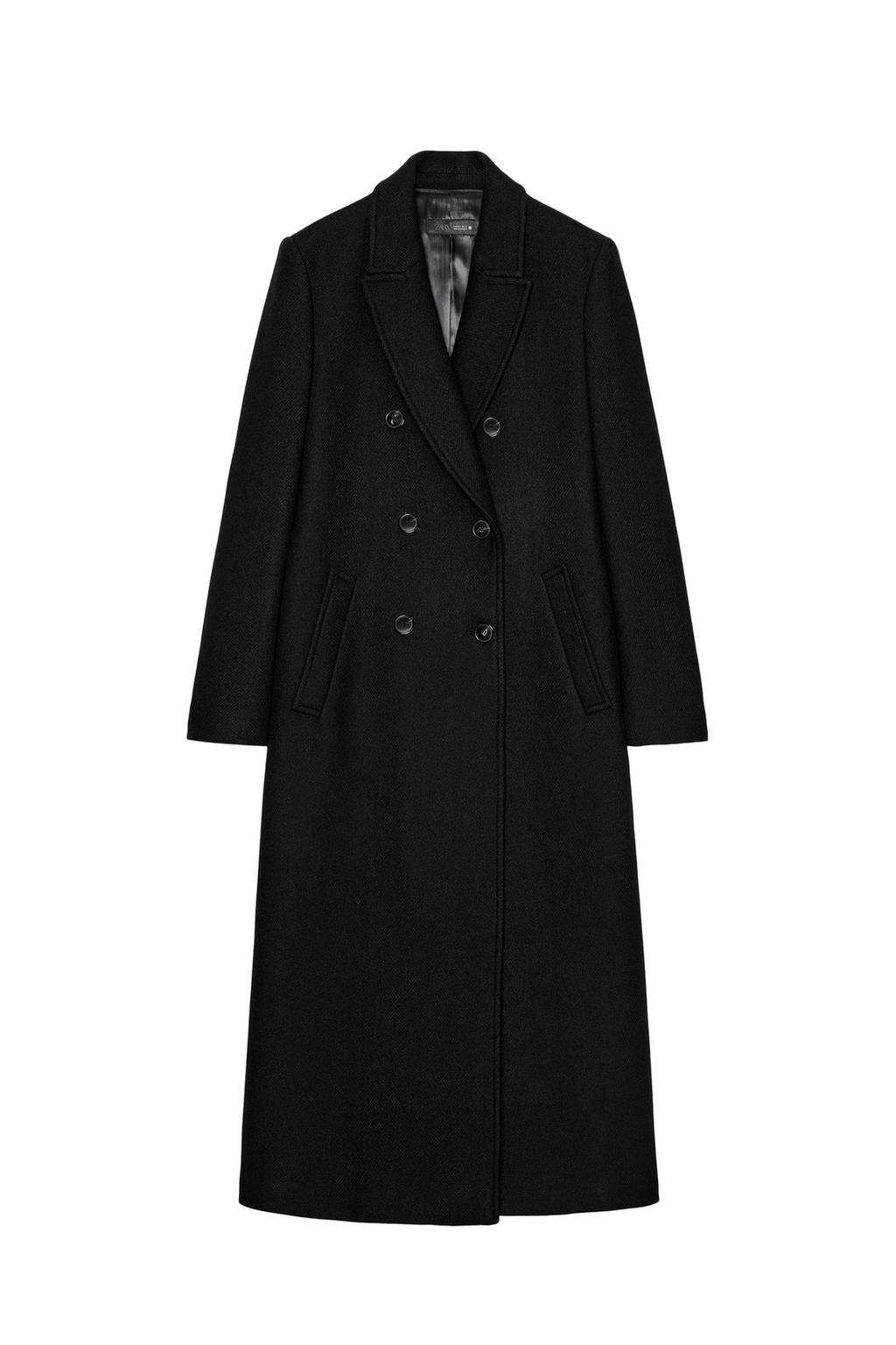 DOUBLE-BREASTED LONG COAT - image 3
