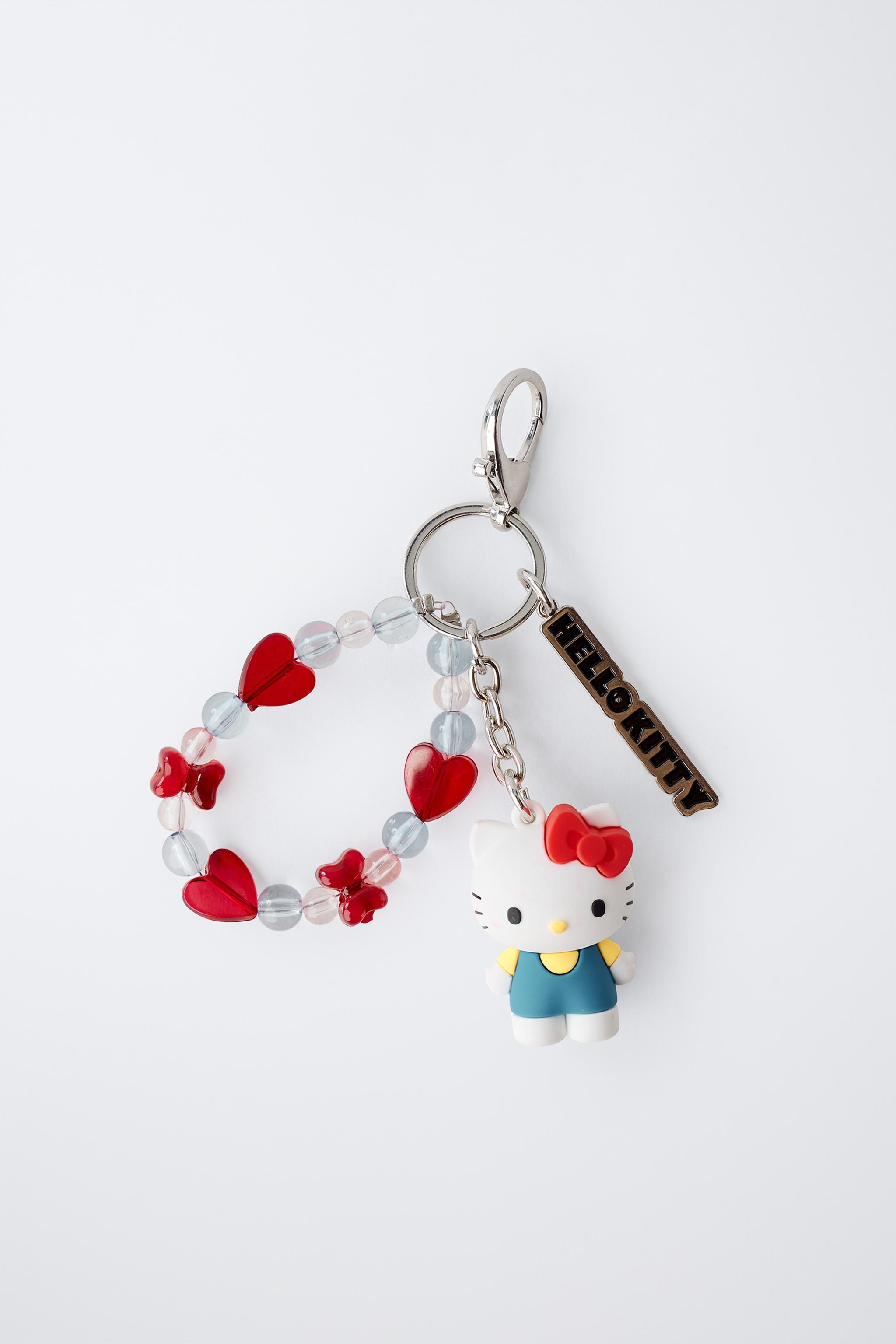 HELLO KITTY © SANRIO KEY RING - Red | ZARA United Kingdom