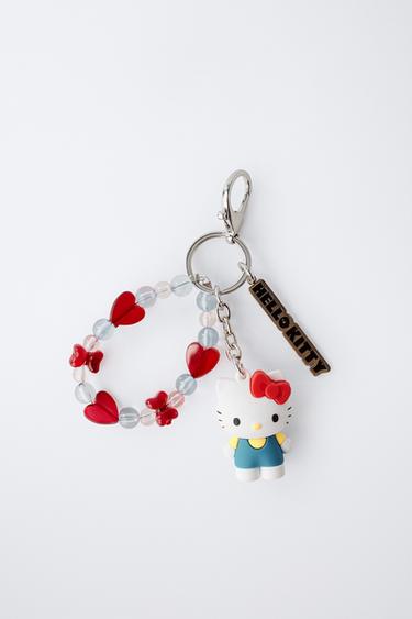 حمالة مفاتيح هالو كيتي © SANRIO - أحمر الخاص بـ Zara