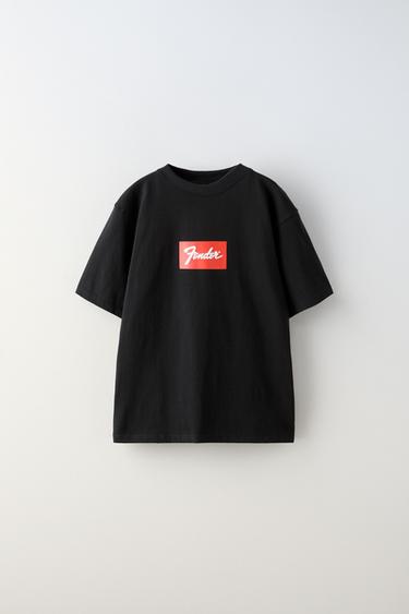 Zara FENDER ® T-SHIRT - Black