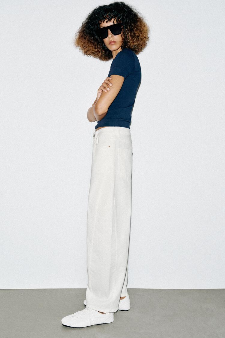 Jeans Z1975 de tiro alto y corte barril 3