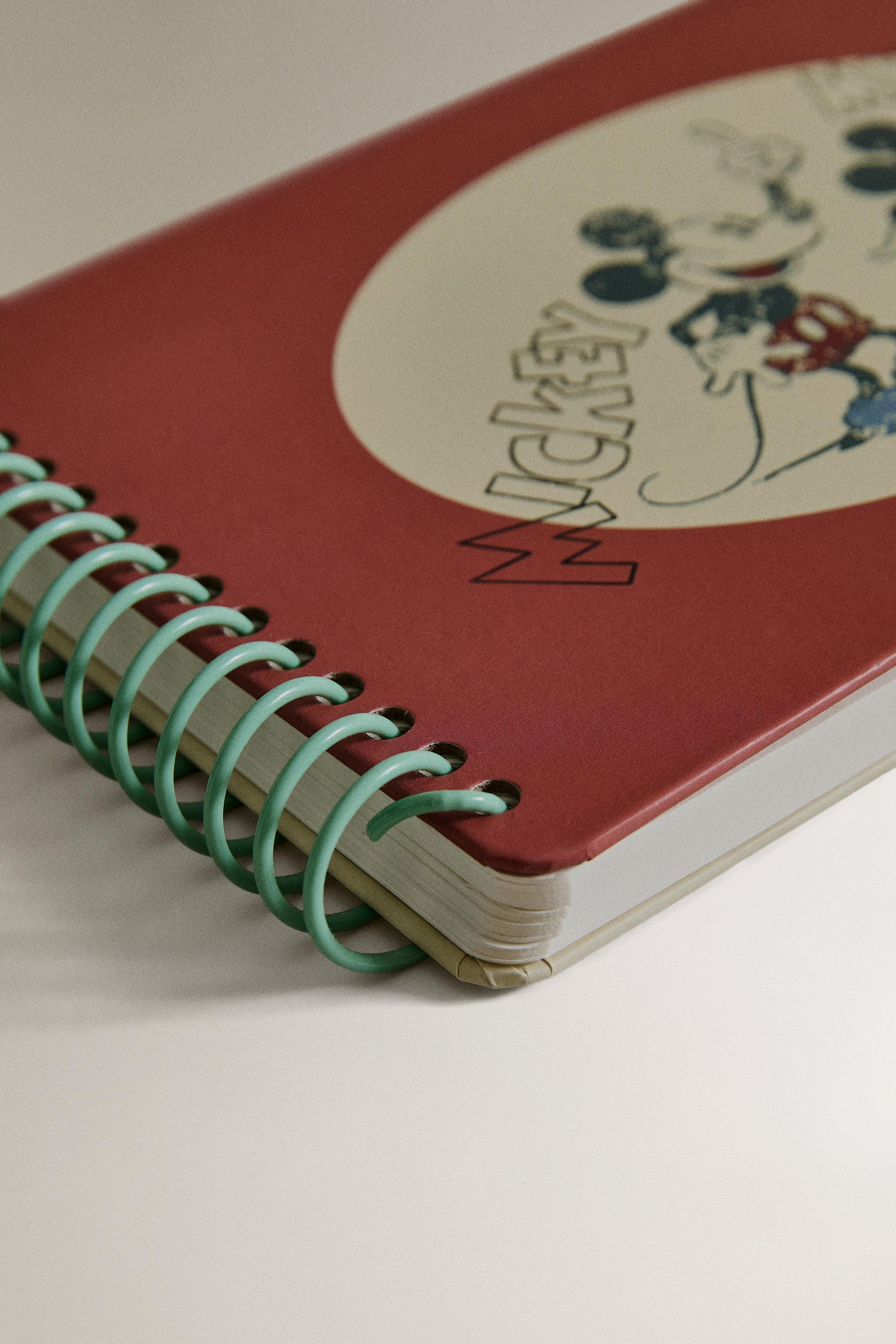CARNET ENFANT À ANNEAUX MICKEY & MINNIE ©DISNEY