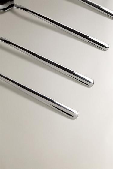 LOT DE CUILLÈRES EN ACIER BRILLANT (LOT DE 4) - Multicolore de Zara - Image 2