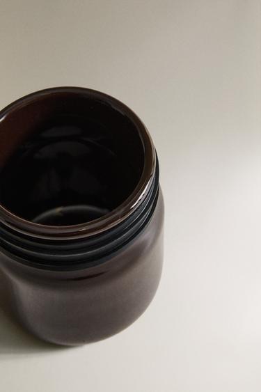 STONEWARE COFFEE SPICE SHAKER - Brown by Zara - Image 3