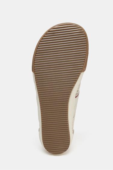 BASKETS EN RÉSILLE BAREFOOT - Blanc écru de Zara - Image 7