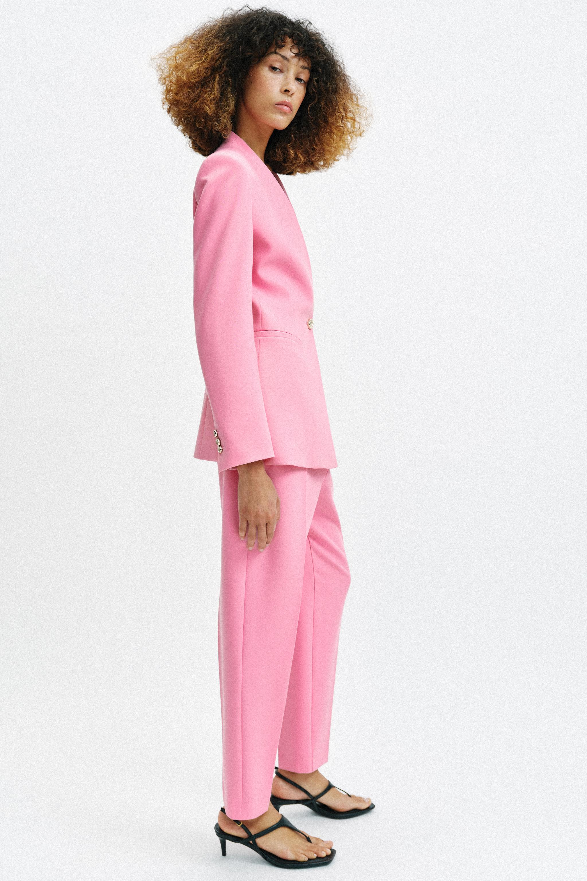 TAILORED BLAZER WITH NO LAPEL