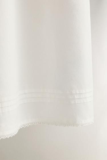 EMBROIDERED NIGHTDRESS - White by Zara - Image 2