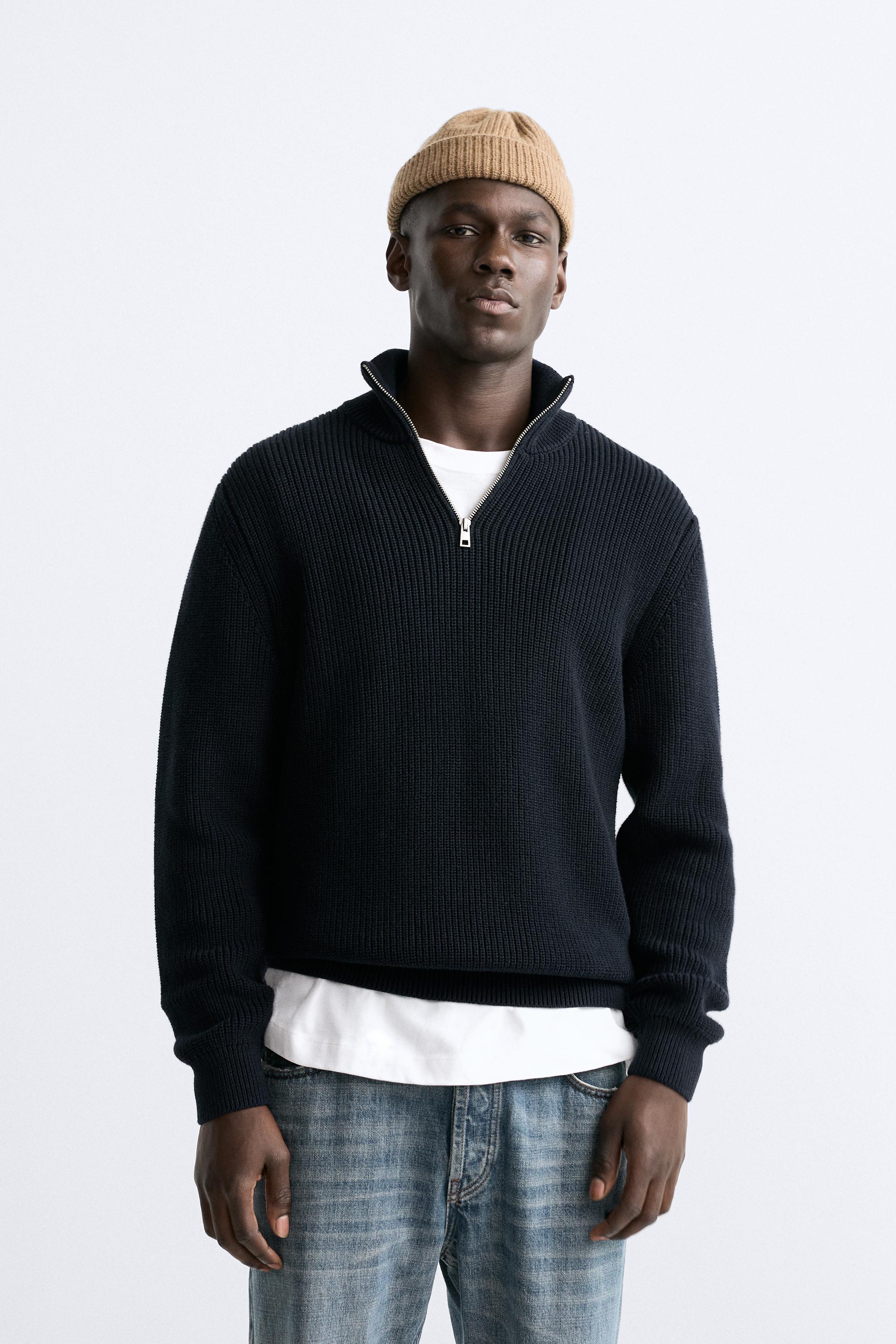 Zip on sale jumper mens