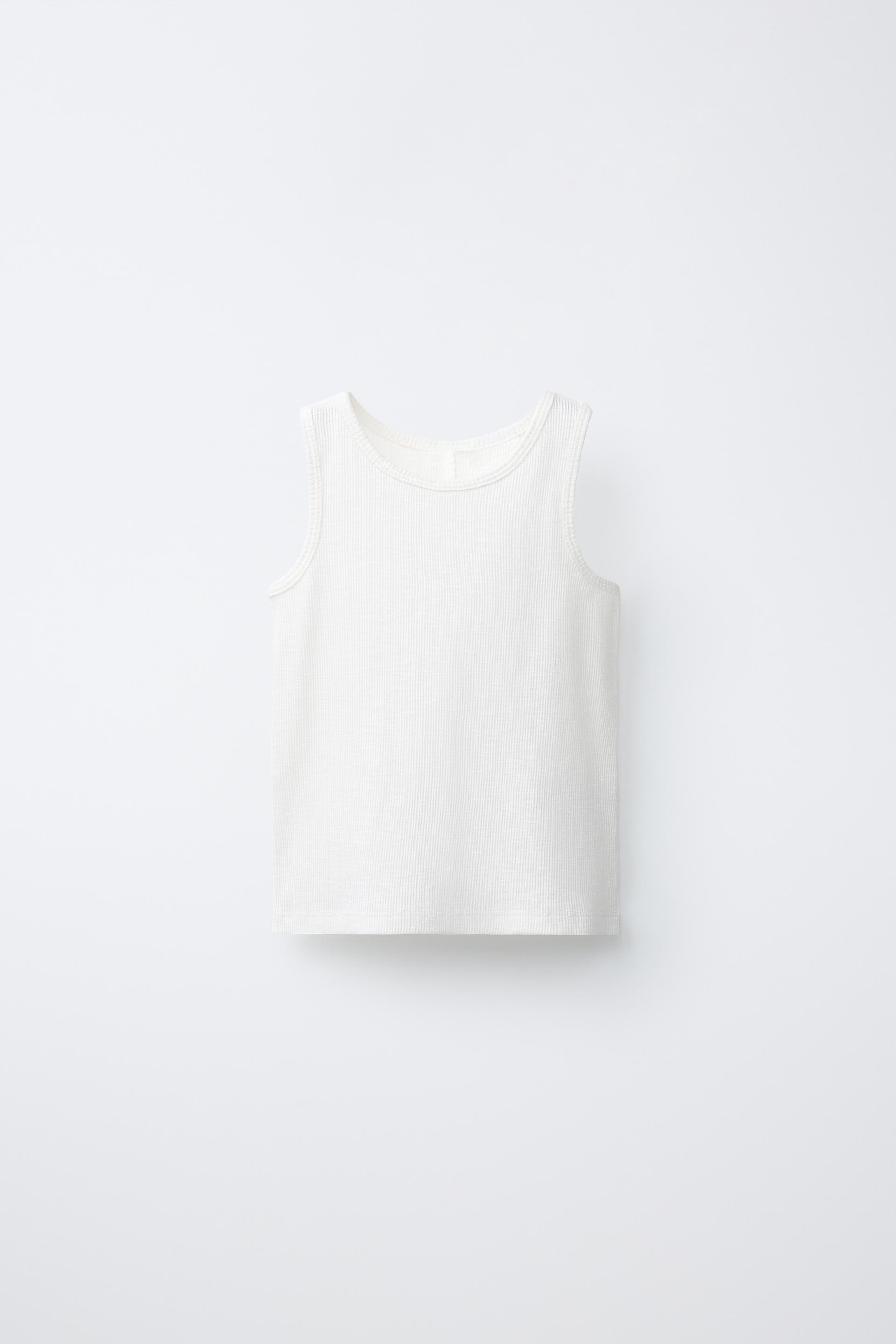 Ribbed Sleeveless Top