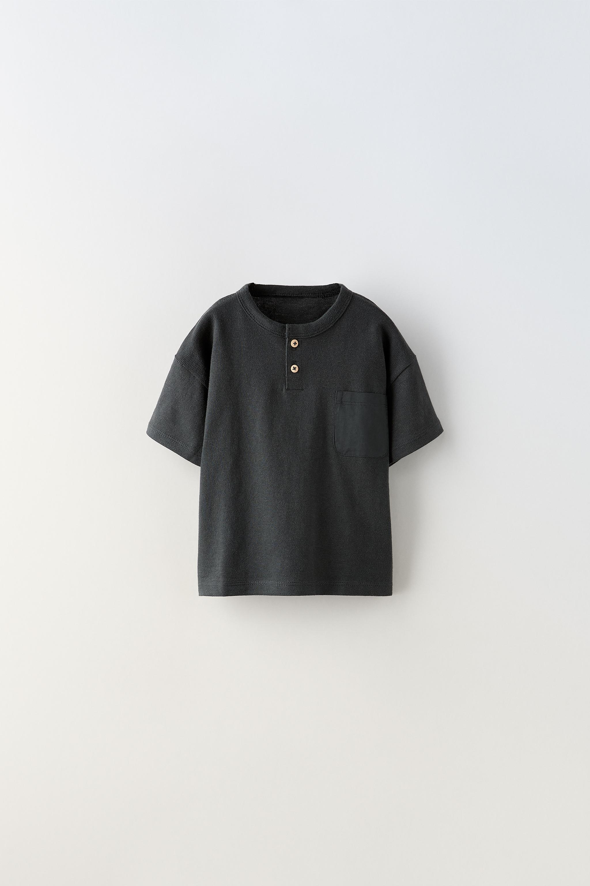 Zara on sale henley shirt