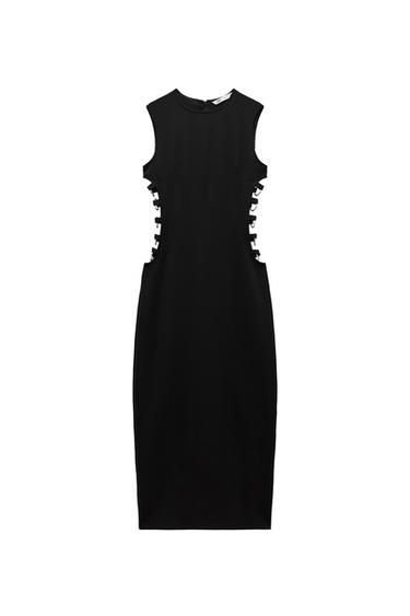 DRESS WITH SIDE RINGS