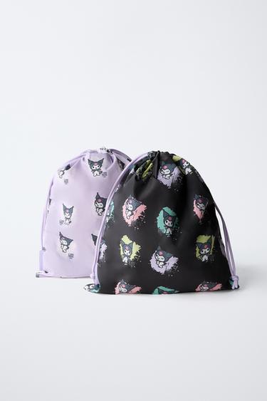 KUROMI © SANRIO SCHOOL BAG SET - Black by Zara - Image 4