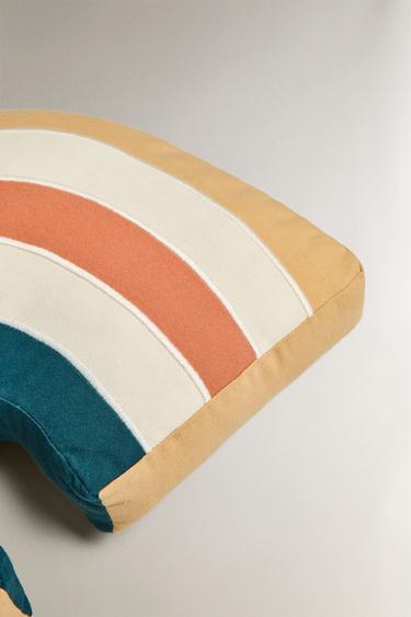 KIDS' REGENBOOGVORMIG KUSSEN - Multicolour van Zara