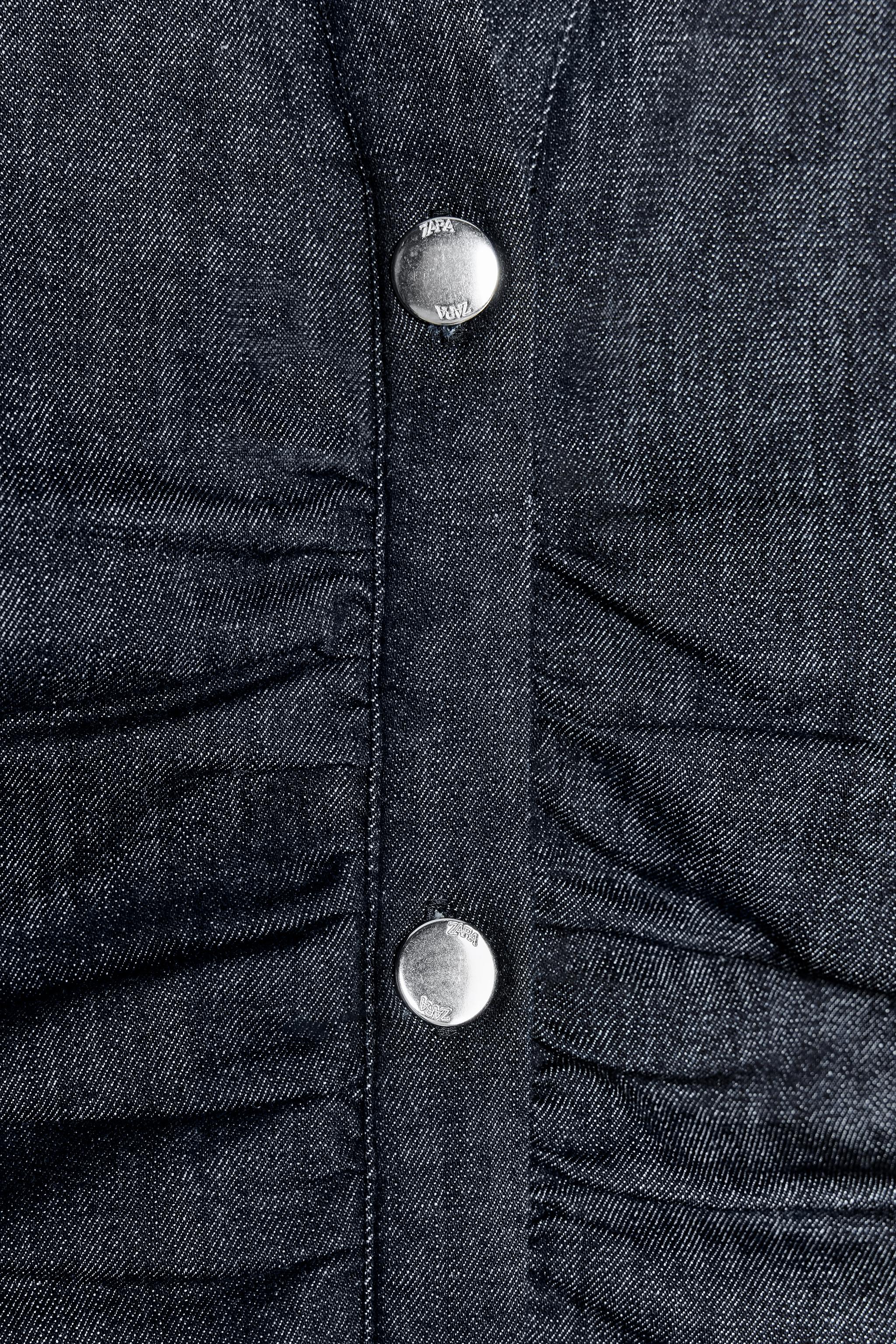 Z1975ミディデニムワンピース - ブルー | ZARA Japan / 日本