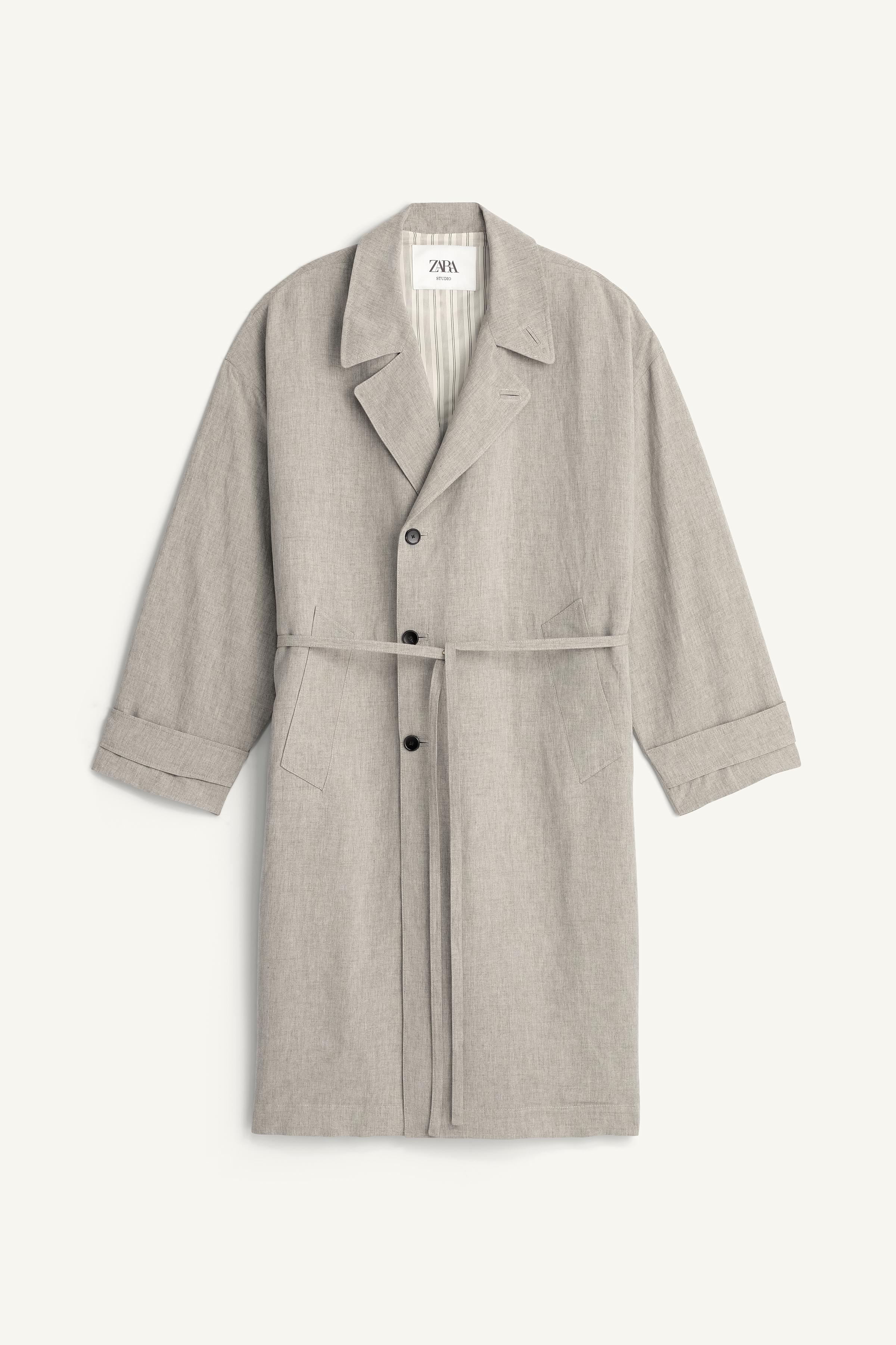 PARKA RELAXED FIT VISCOSE - LIN