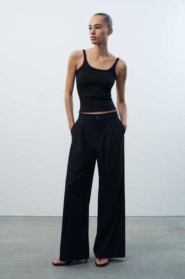 VEST TOP - Black by Zara - Image 0