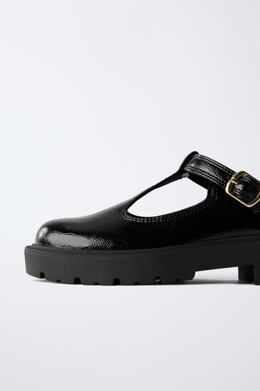 CHAUSSURES T VERNIES - Noir de Zara - Image 5