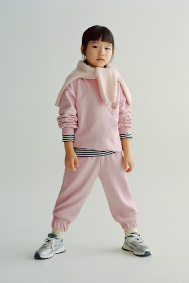 HEART POCKET SWEATSHIRT - Pink by Zara