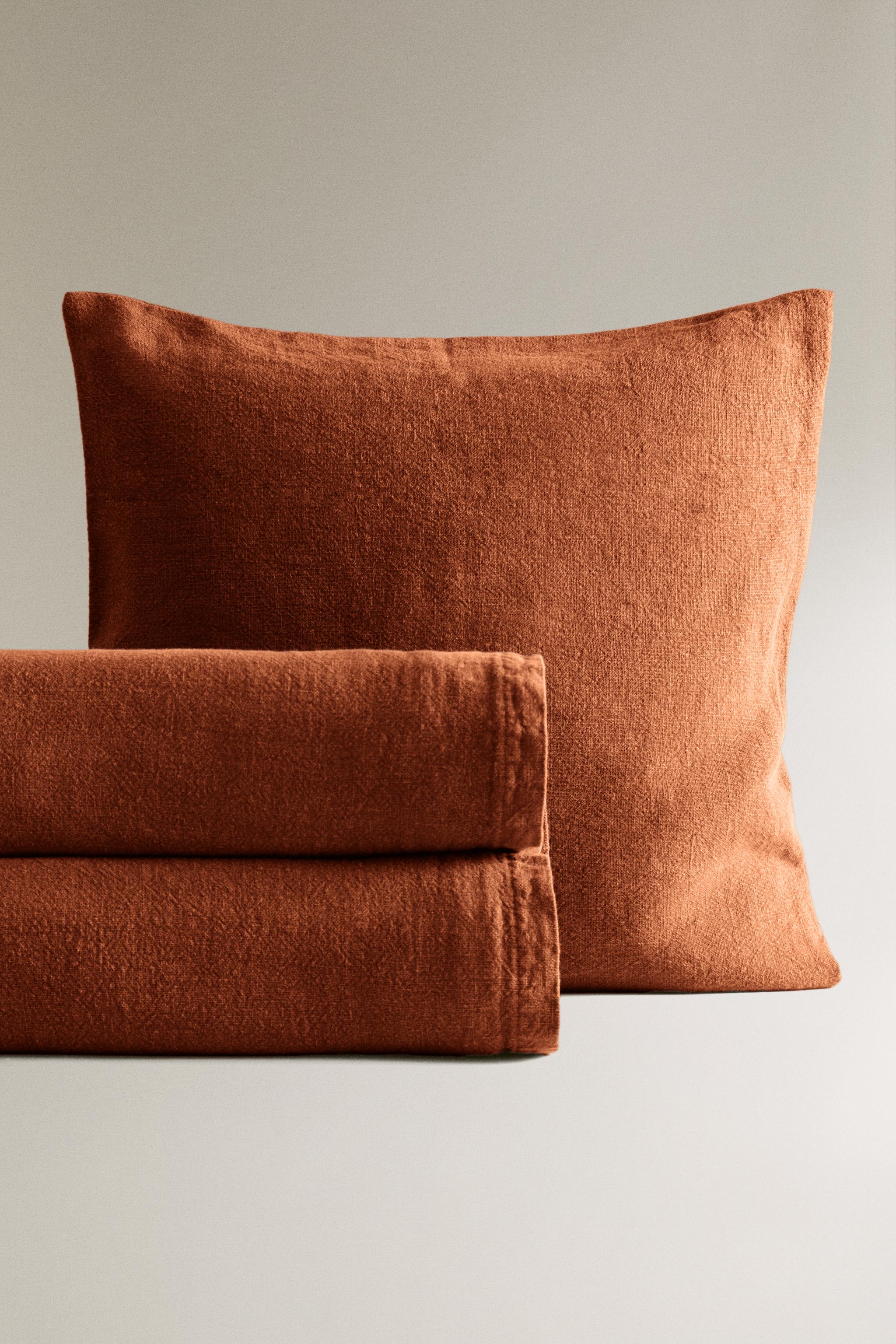 WASHED LINEN BEDSPREAD (400 GxM²)