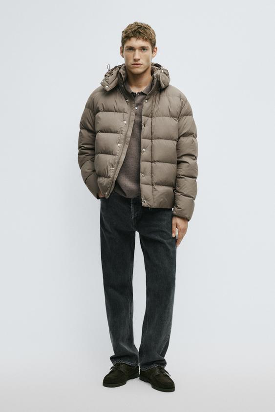 Zara Hooded down jacket - 831 - Image 0