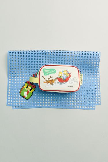 Zara THE SIMPSONS ™ MATT GROENING TOILETRY BAG - White