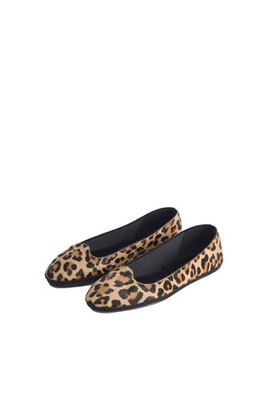 ANIMAL PRINT LEATHER SHOES X KATE MOSS
