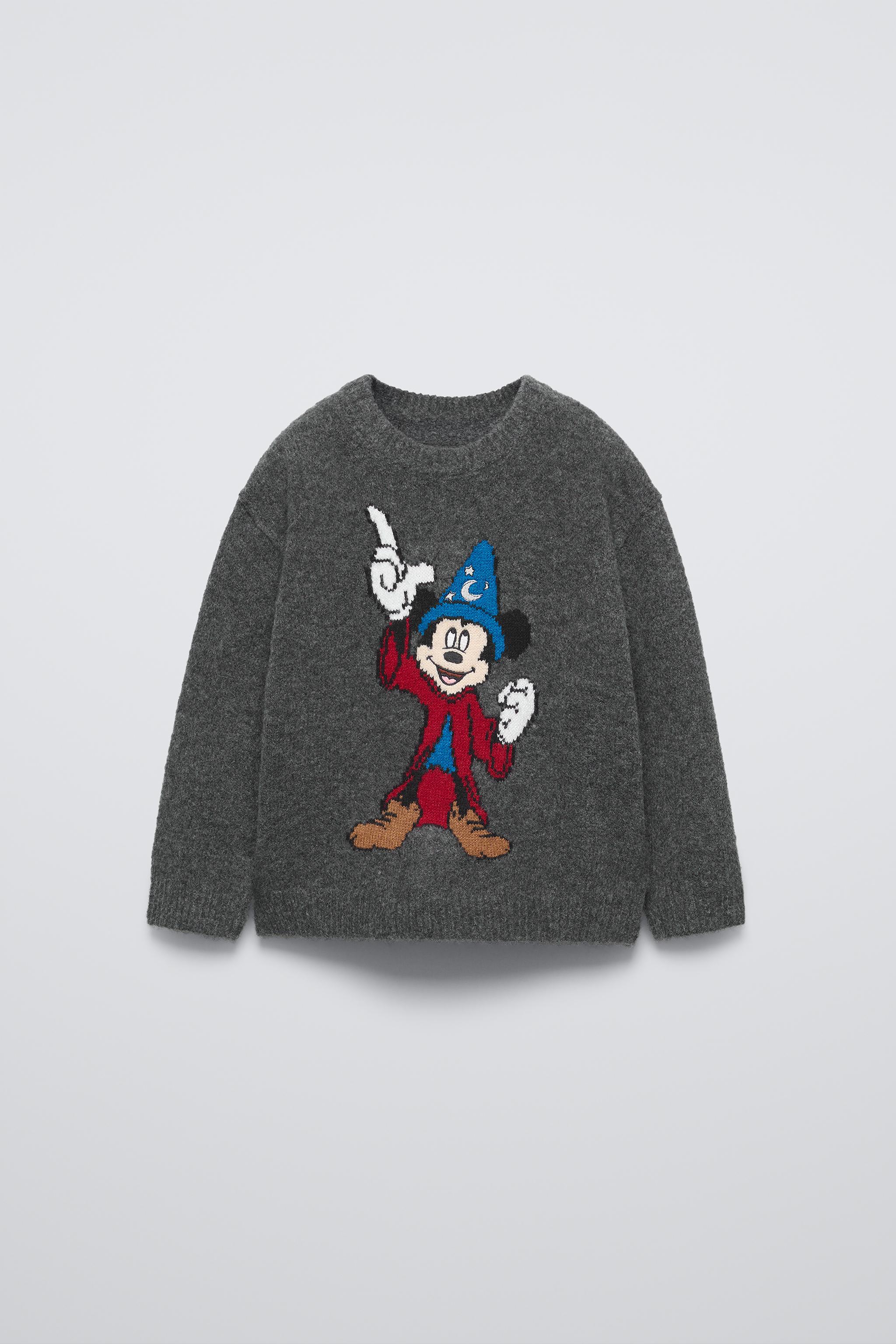 Mickey mouse grey sweater best sale