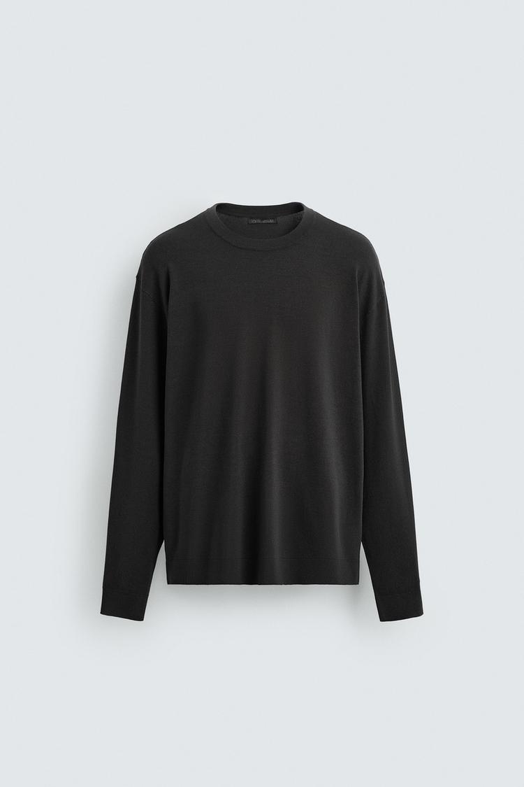 ZARA BASIC REGULAR FIT JUMPER
