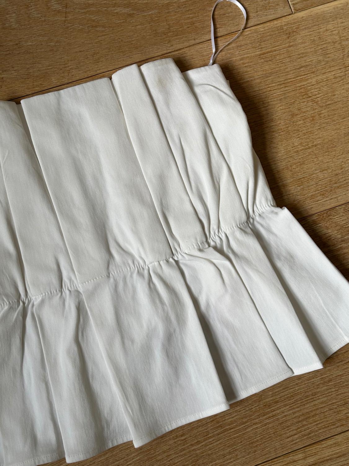 PLEATED CROP TOP - Image 3