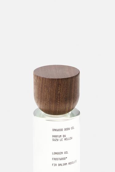 OAKWOOD BODY OIL 100ML / 3.38 oz - tinted leather by Zara - Image 1