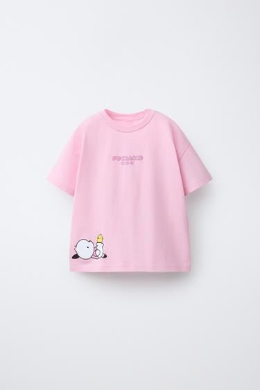 Zara POCHACCO AND HIS FRIENDS © SANRIO T-SHIRT - Pink