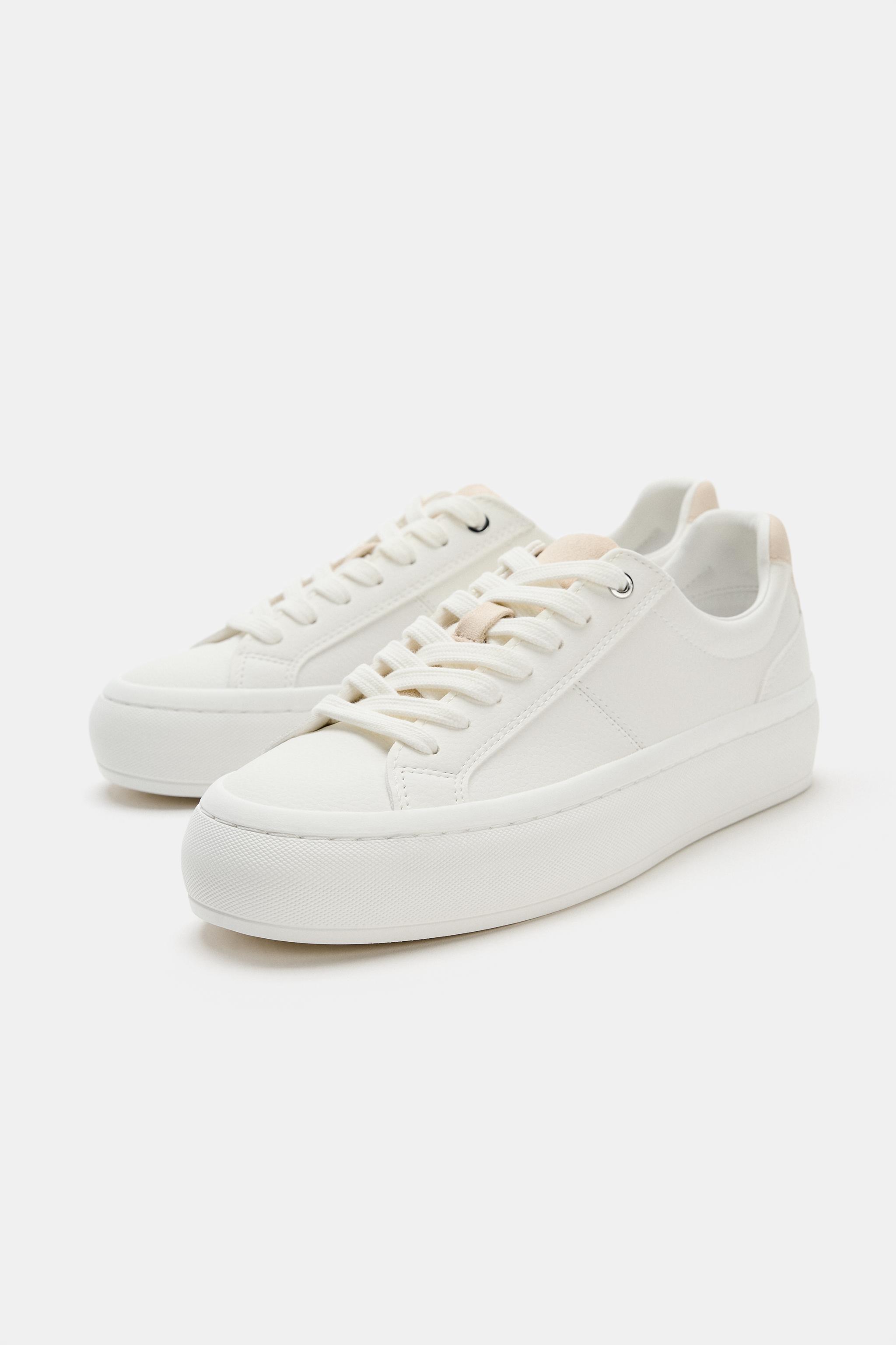 Мужские кроссовки Zara SNEAKERS WITH HEEL DETAIL — фото 2